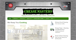 Desktop Screenshot of greasemastersllc.com